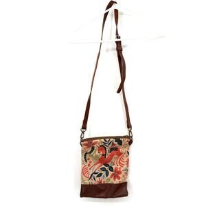 Harvest Crafts Handmade Crossbody Purse Handbag Pocketbook Folk Art Animal